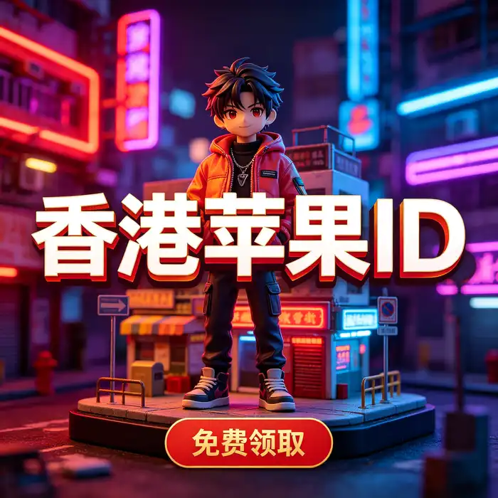 Apple ID共享使用说明主视觉，美区id账号、海外App Store地区选择与账号安全主题